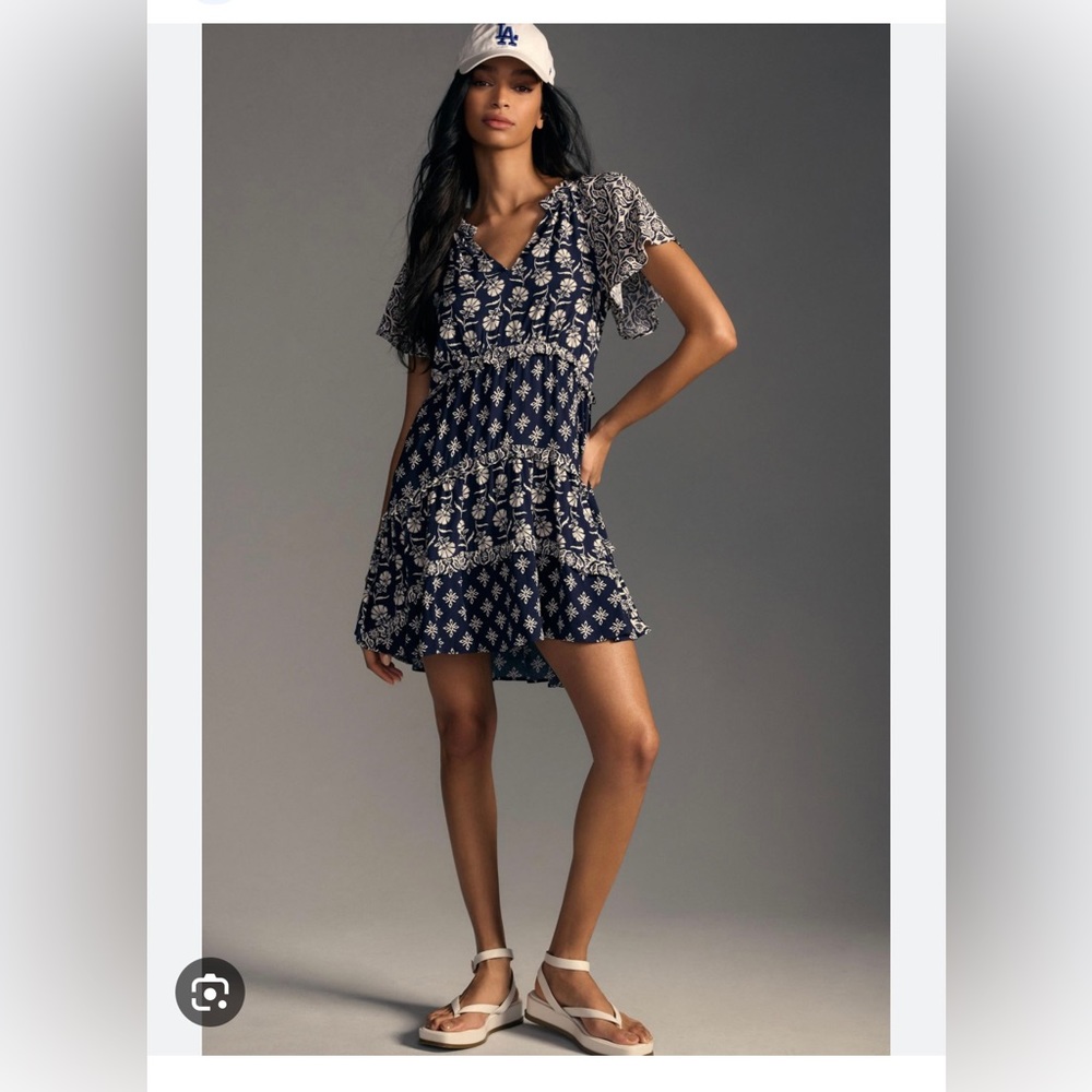 By Anthropologie mini dress